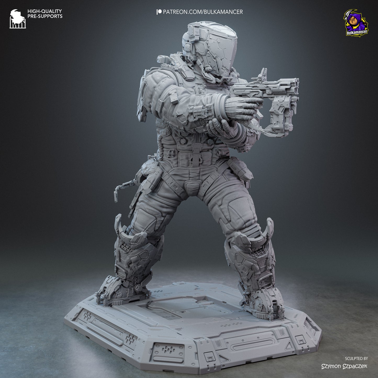 Hugh | Pragmata | Handcrafted Figure