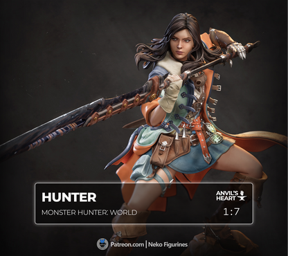Hunter | Monster Hunter: World | Handcrafted Figure