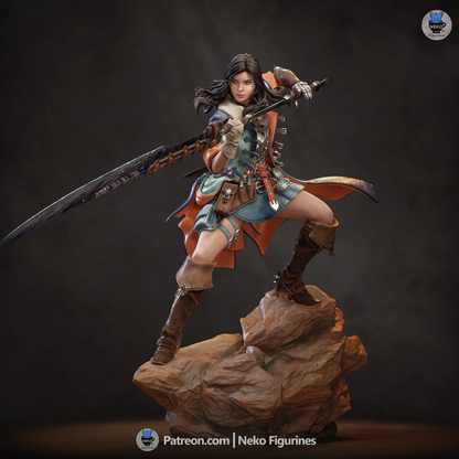 Monster Slayer | Handcrafted Figure