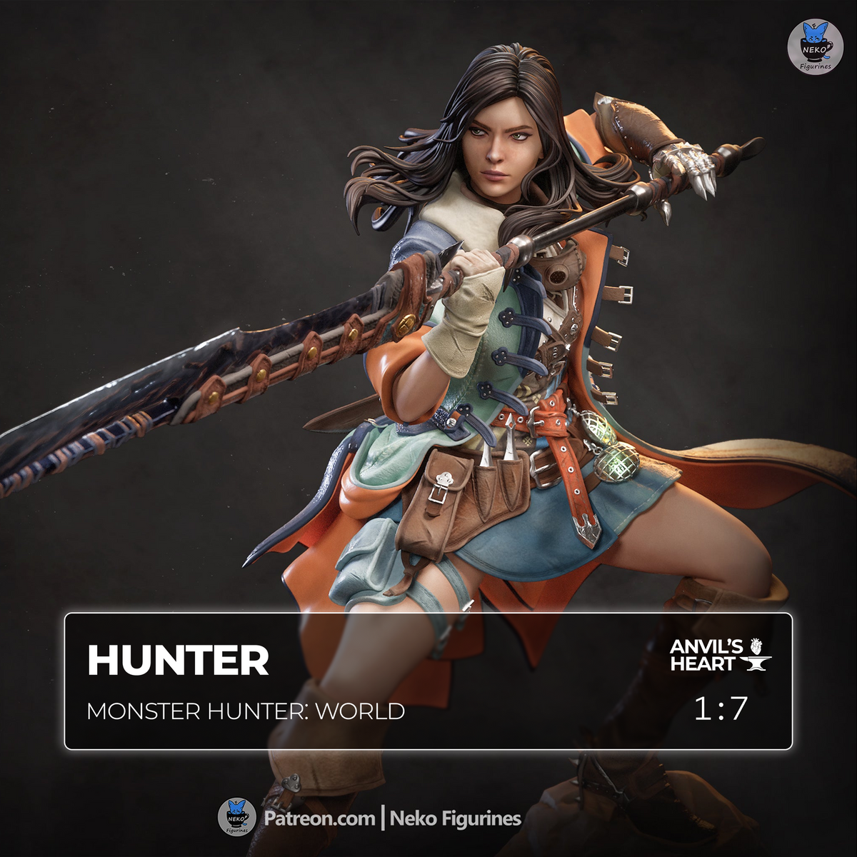 Monster Slayer | Handcrafted Figure