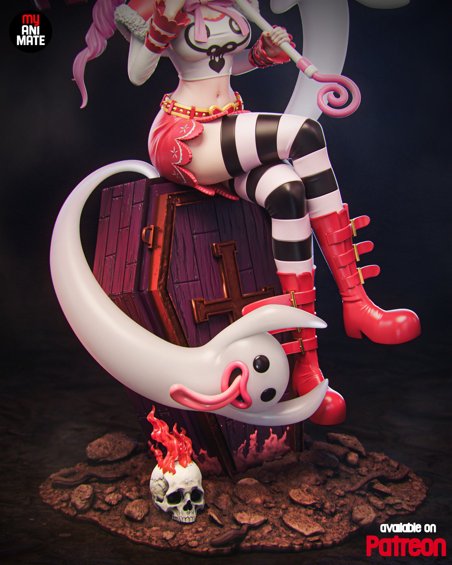 Pink Princess | Handcrafted Figure