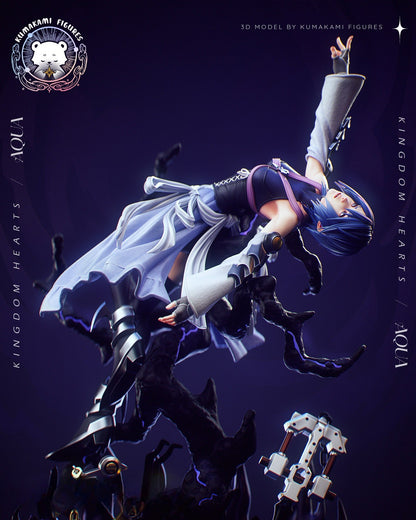 Blue Keyblade Mistress | Handcrafted Figure