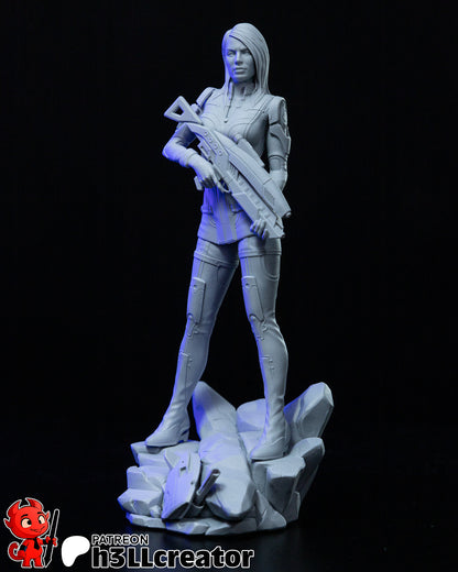 Ashley Williams | Mass Effect | Handcrafted Figure