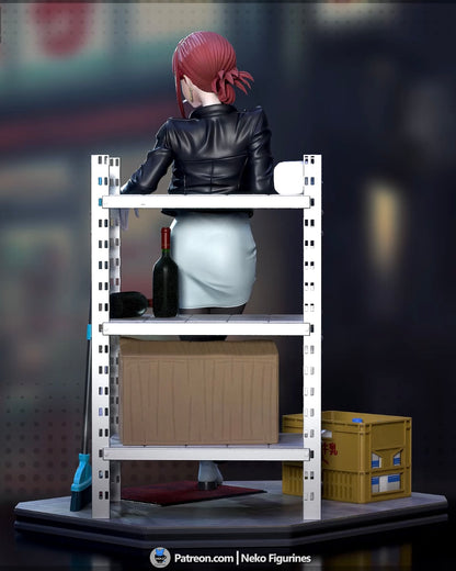 Punk Store Clerk | Handcrafted Figure