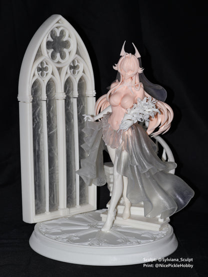 Red-Haired Bride | Handcrafted Figure
