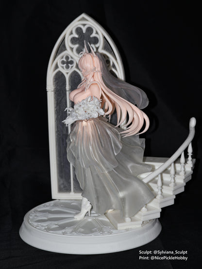 Red-Haired Bride | Handcrafted Figure