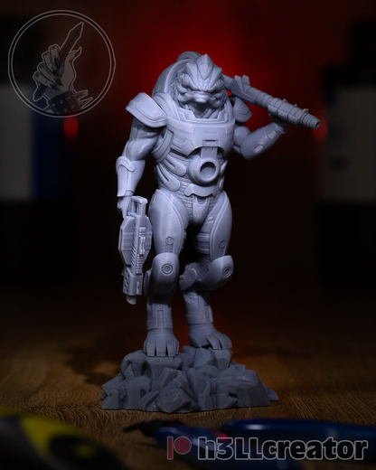 Grunt | Mass Effect | Handcrafted Figure