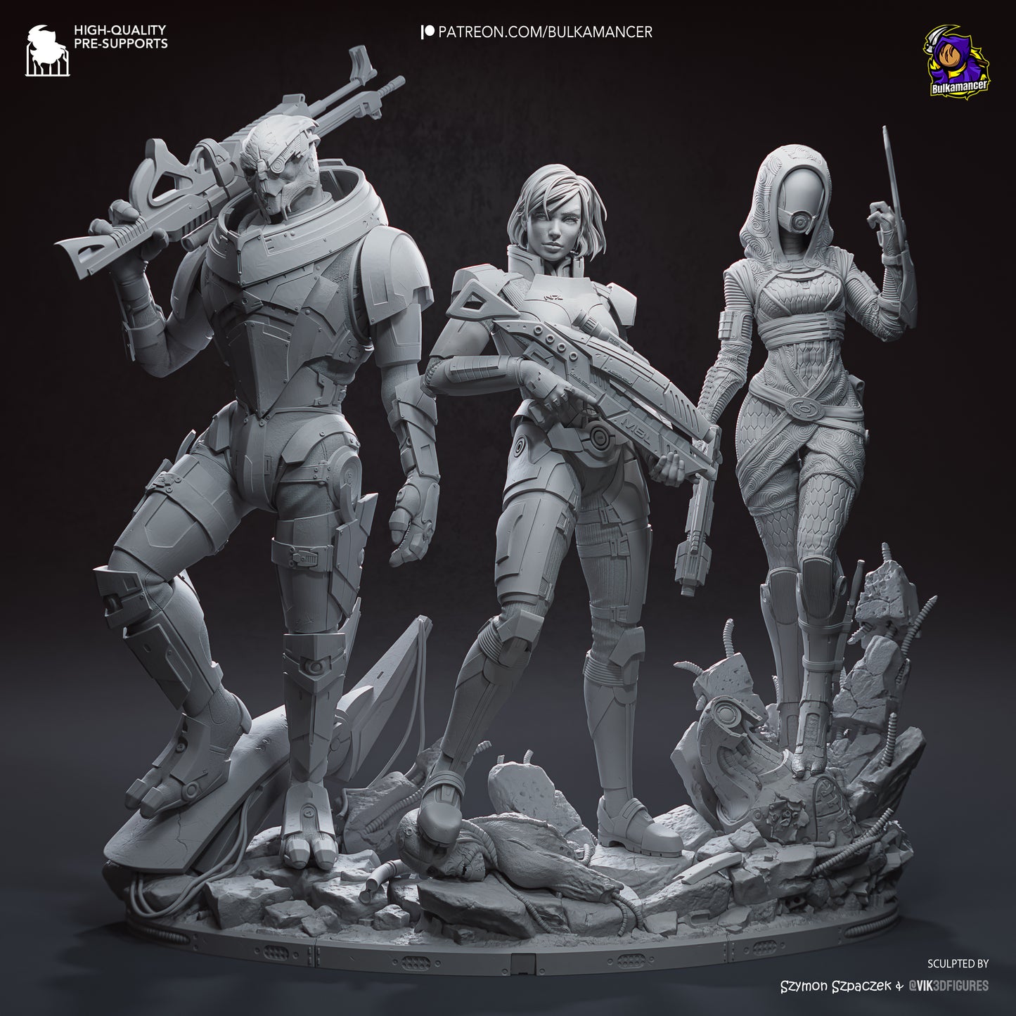 Galactic Heroes Diorama | Handcrafted Figure