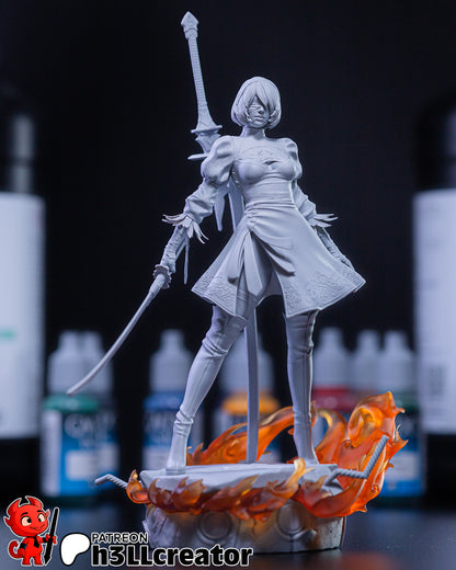 2B | NieR: Automata | Handcrafted Figure