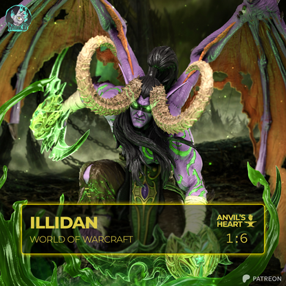 Illidan | World of Warcraft | Handcrafted Figure