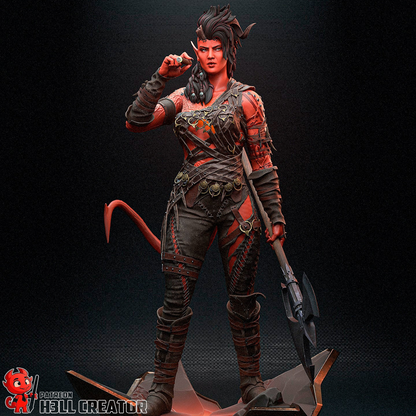 Infernal Barbarian | Handcrafted Figure
