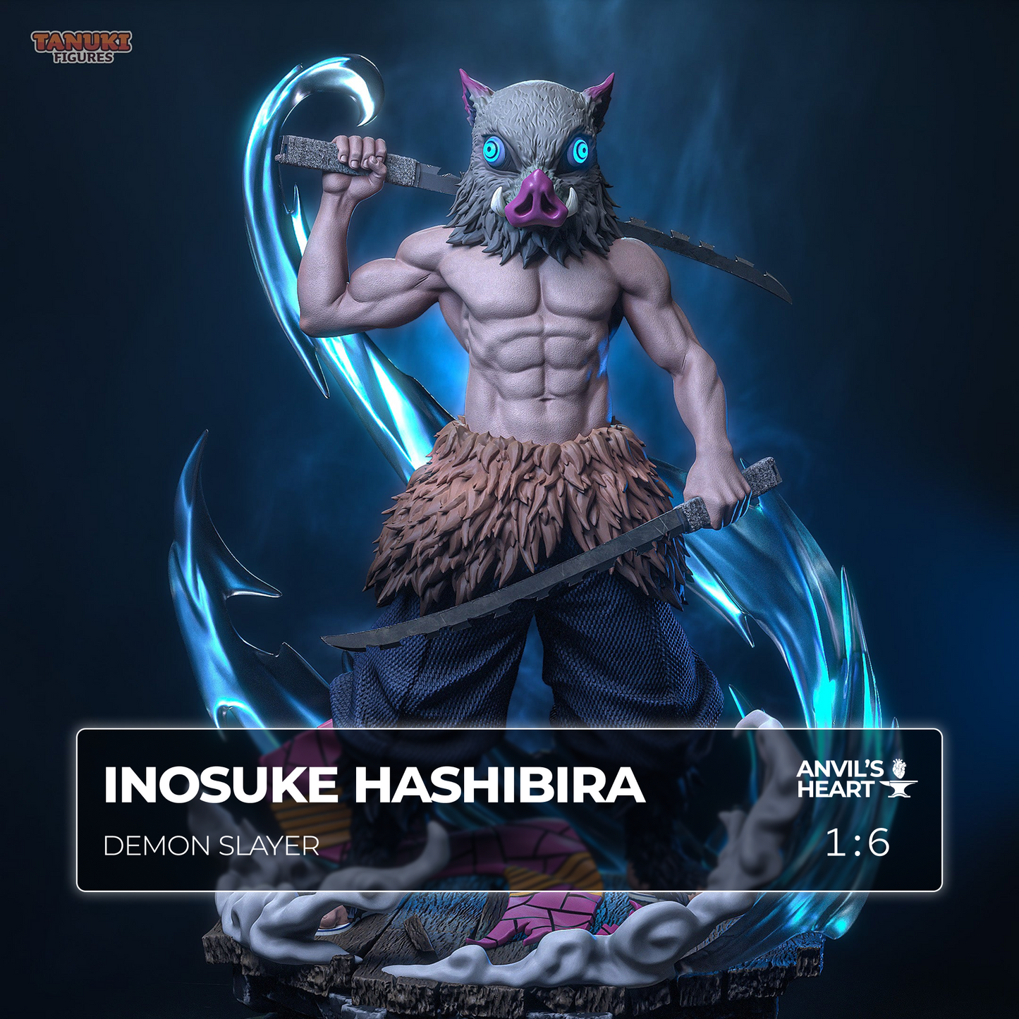 Inosuke Hashibira | Demon Slayer | Handcrafted Figure