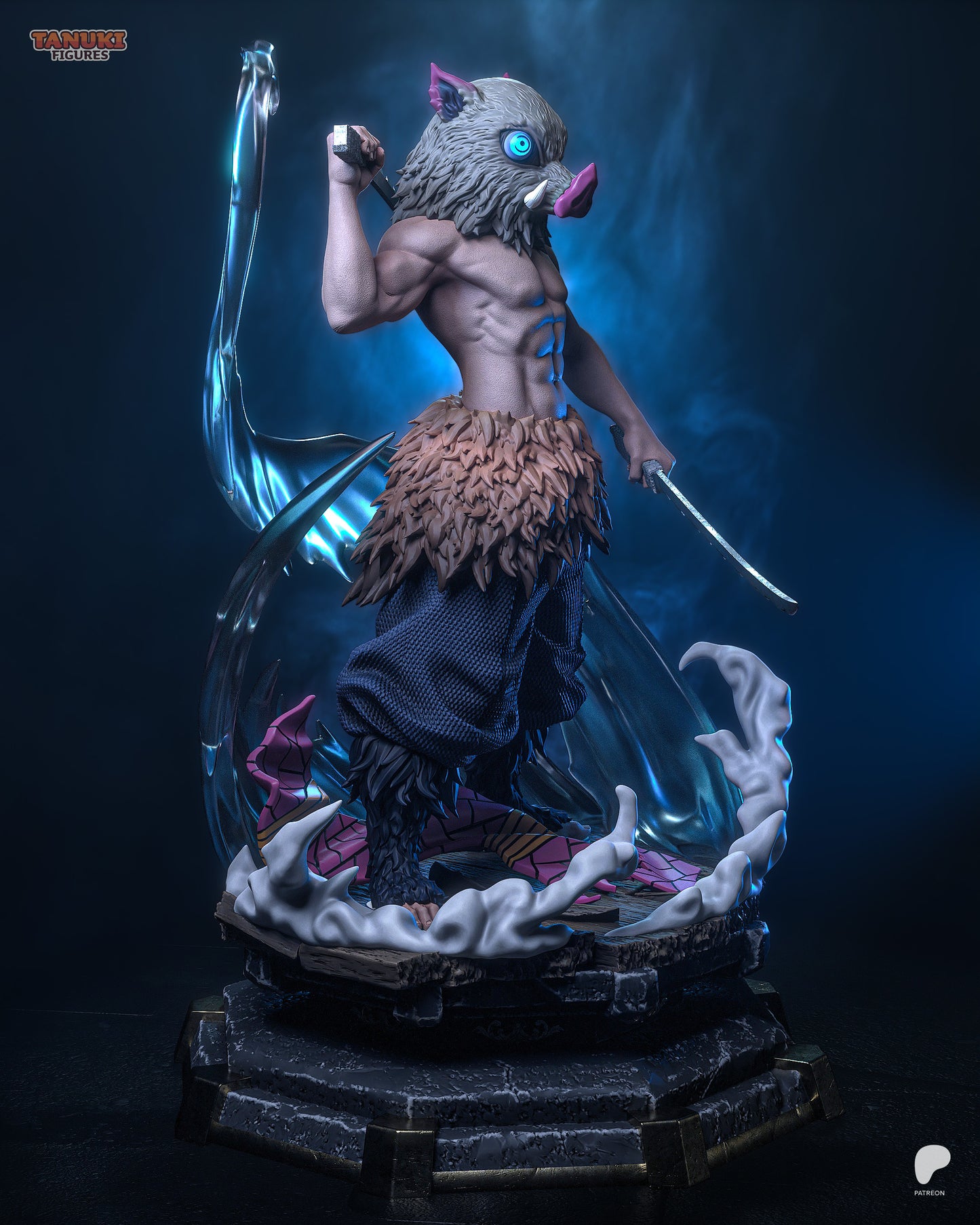 Inosuke Hashibira | Demon Slayer | Handcrafted Figure