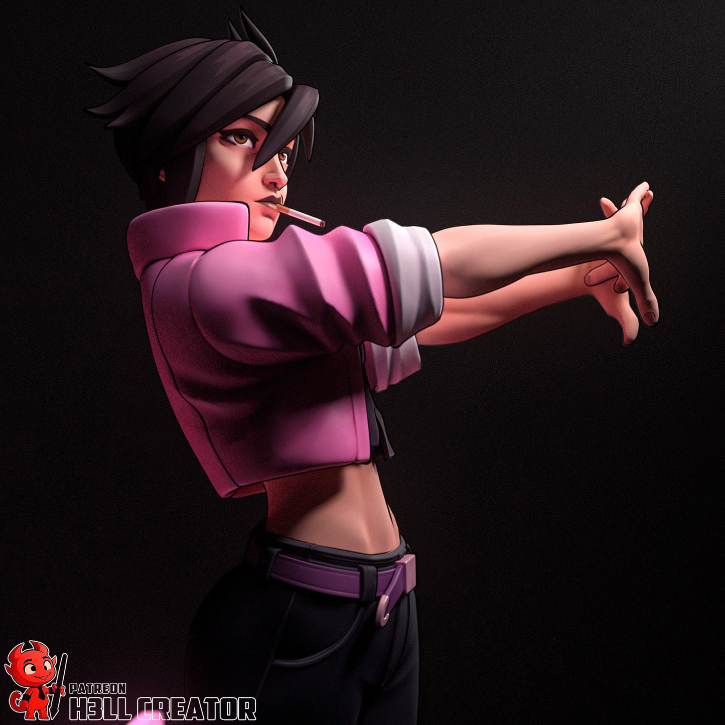 Invisible Heroine | Handcrafted Figure