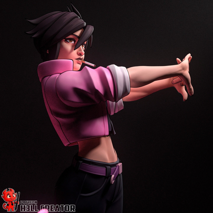 Invisible Heroine | Handcrafted Figure
