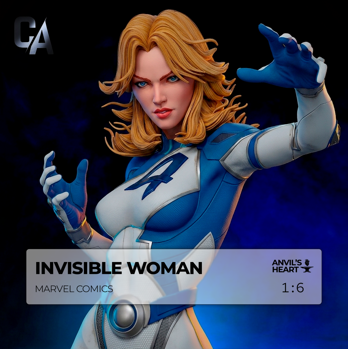 Invisible Woman | Handcrafted Figure