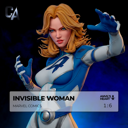 Invisible Woman | Handcrafted Figure