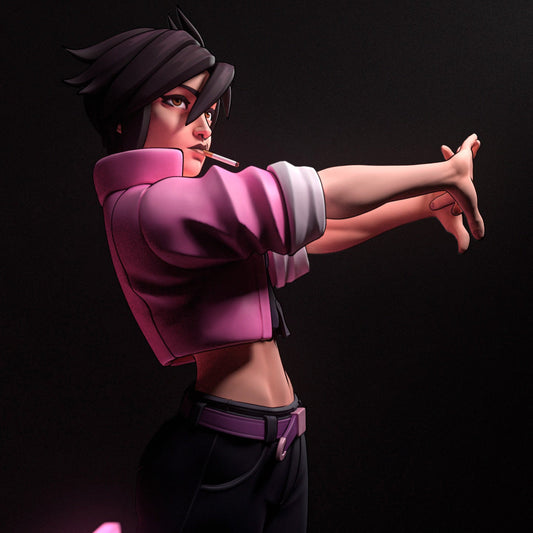 Invisigal | Dispatch | Handcrafted Figure