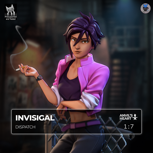 Invisible Heroine | Handcrafted Figure