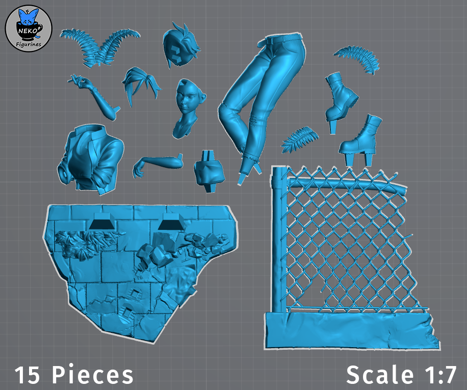 Invisigal | Dispatch | Handcrafted Figure