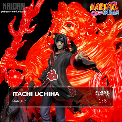 Divine Shield of the Cursed Eyes | Shinobi | Handcrafted Figure