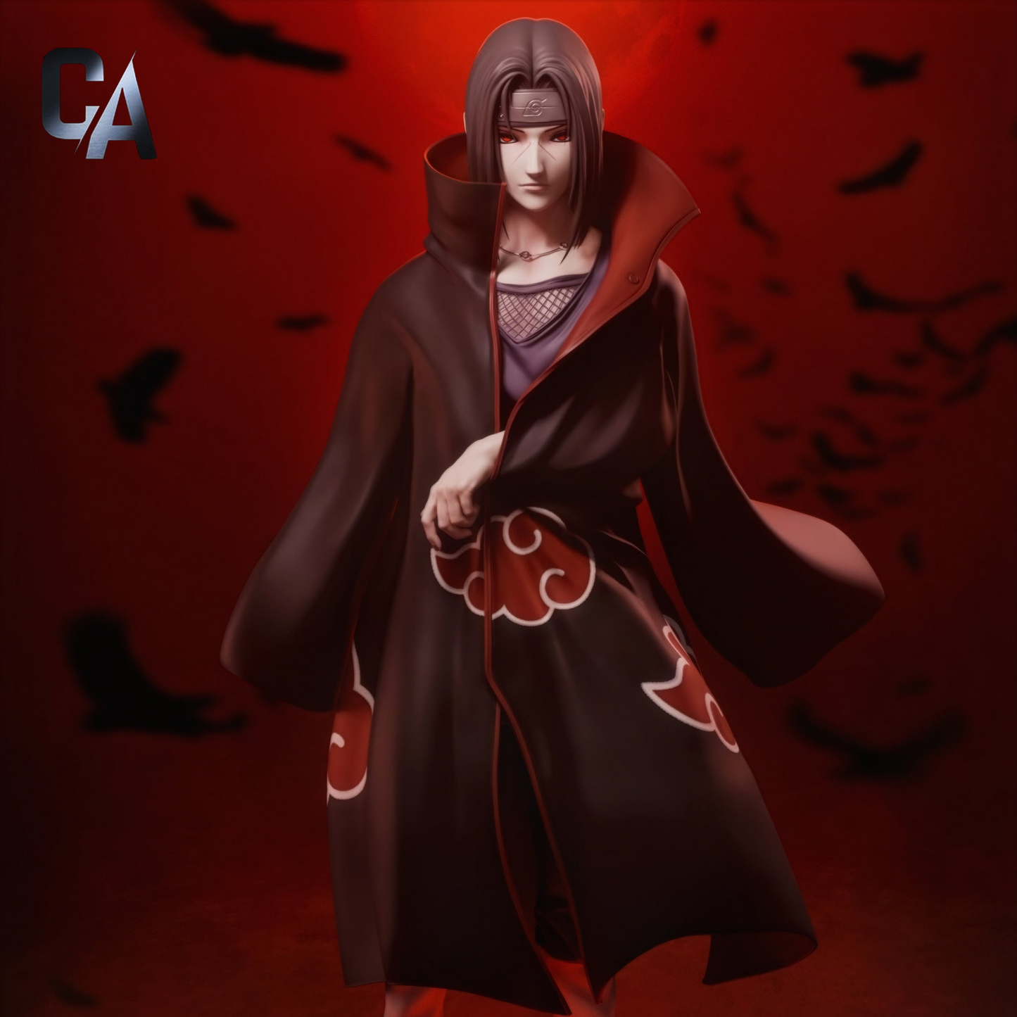 The Black Raven | Shinobi | Handcrafted Figure