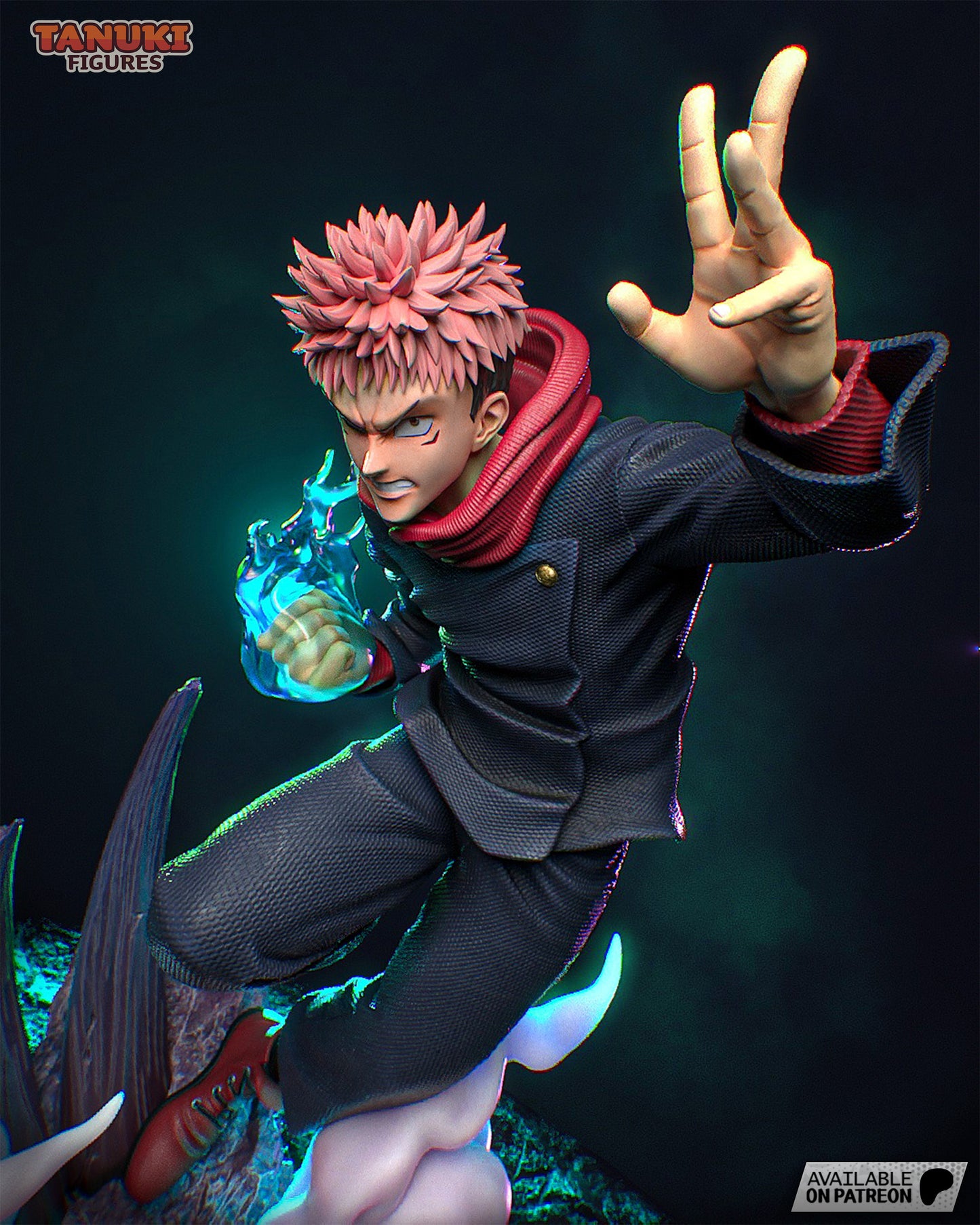 Yuji Itadori | Jujutsu Kaisen | Handcrafted Figure