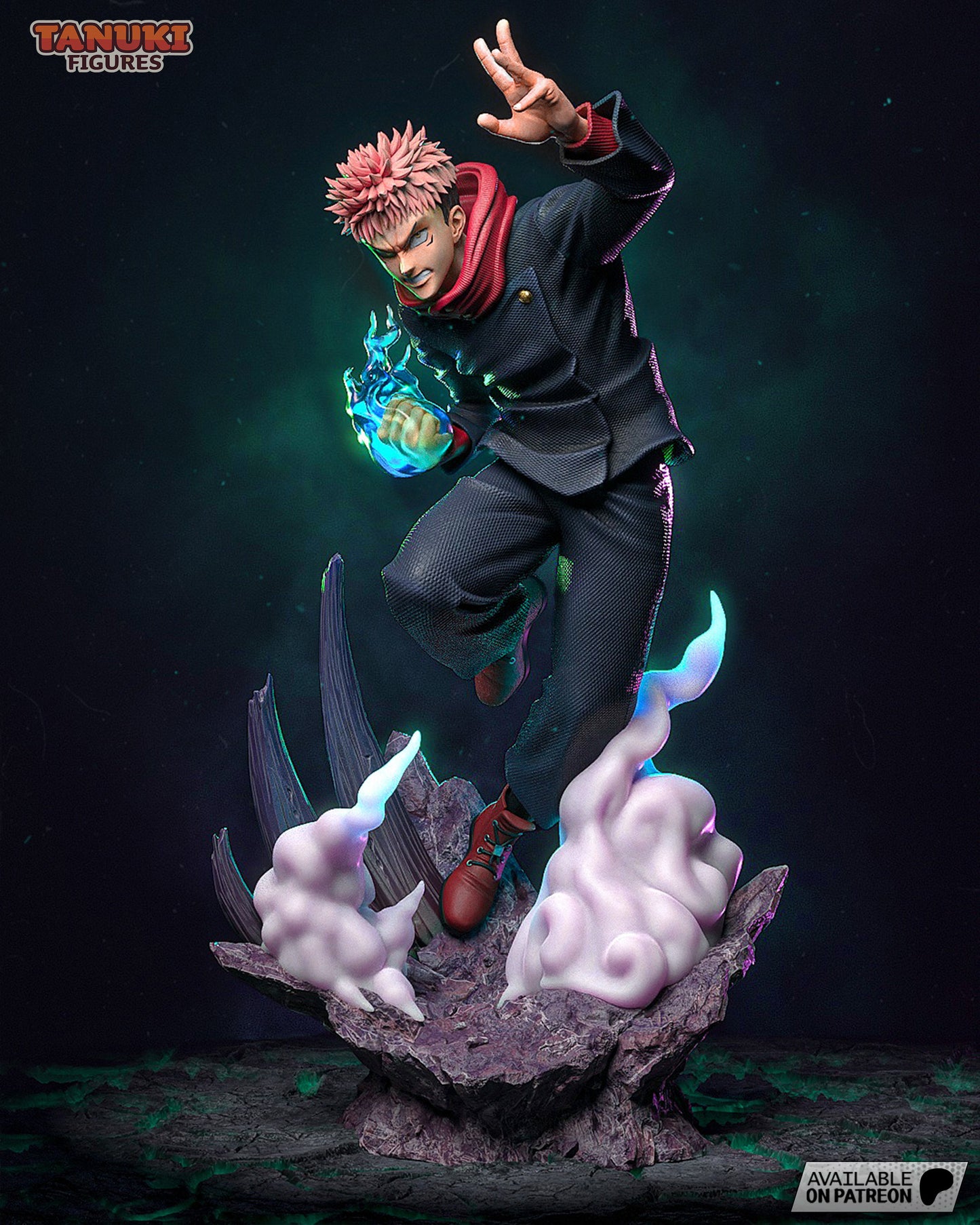Yuji Itadori | Jujutsu Kaisen | Handcrafted Figure