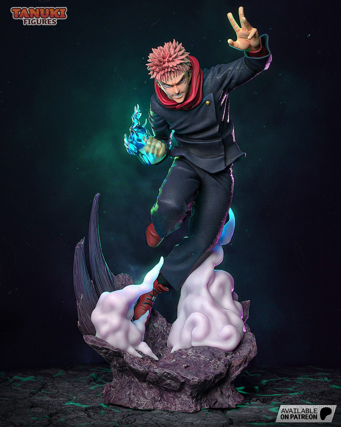 Yuji Itadori | Jujutsu Kaisen | Handcrafted Figure