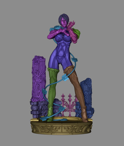 Whip Blade Mistress | Handcrafted Figure