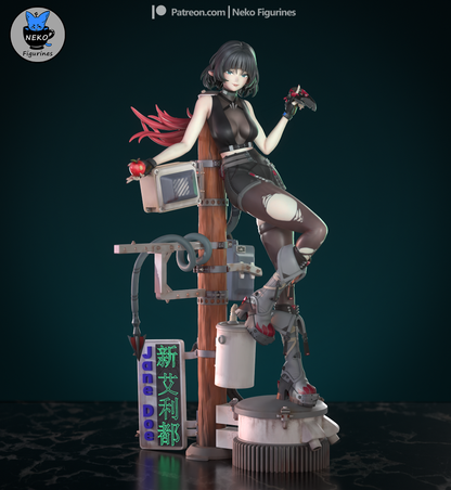 Jane Doe | Zenless Zone Zero | Handcrafted Figure