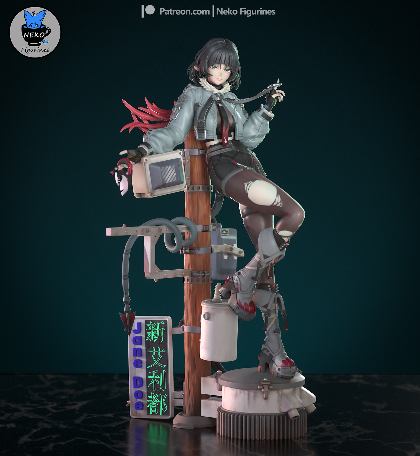 Jane Doe | Zenless Zone Zero| Handcrafted Figure