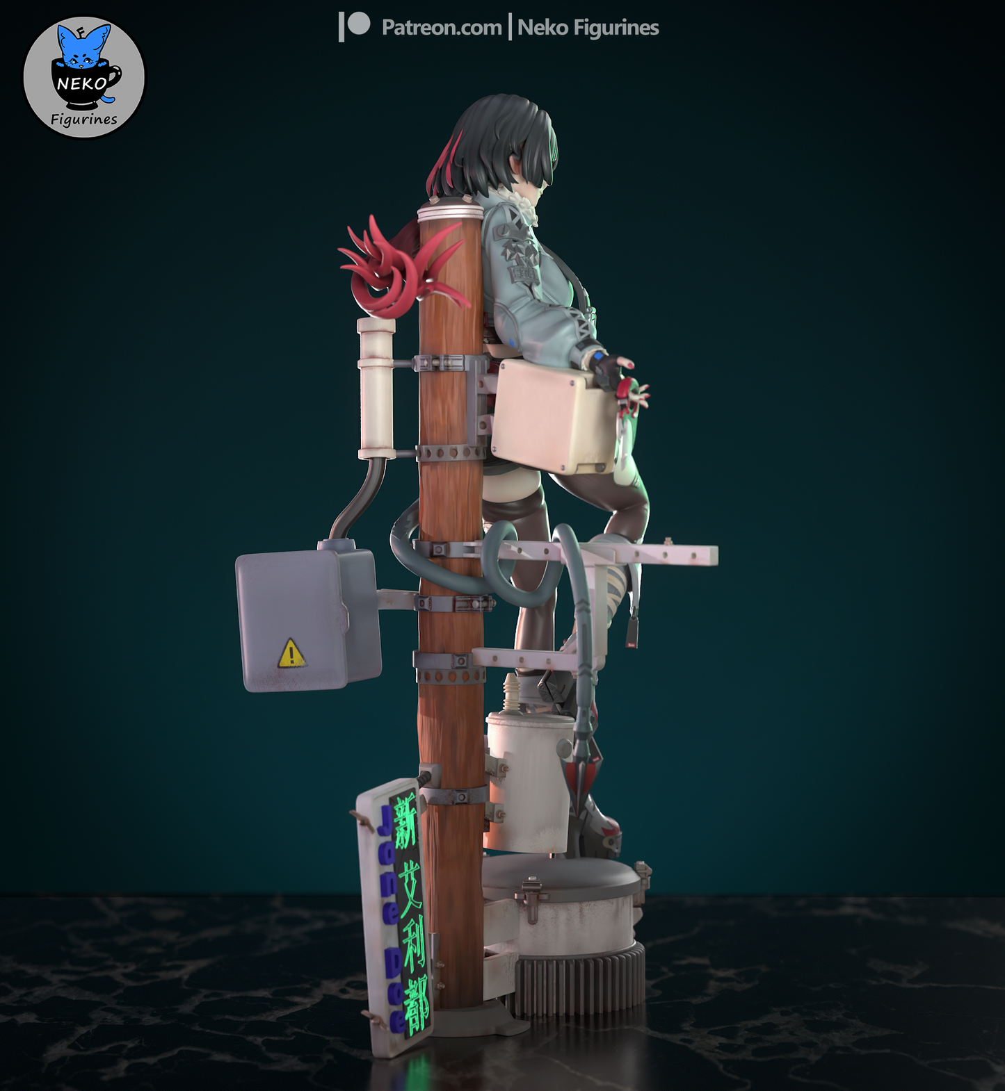 Jane Doe | Zenless Zone Zero| Handcrafted Figure