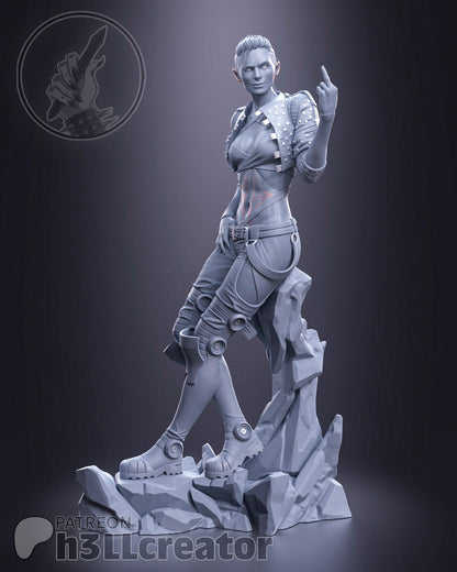 Jack | Mass Effect | Handcrafted Figure