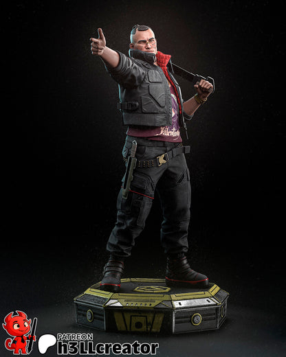 Street Mercenary | Handcrafted Figure