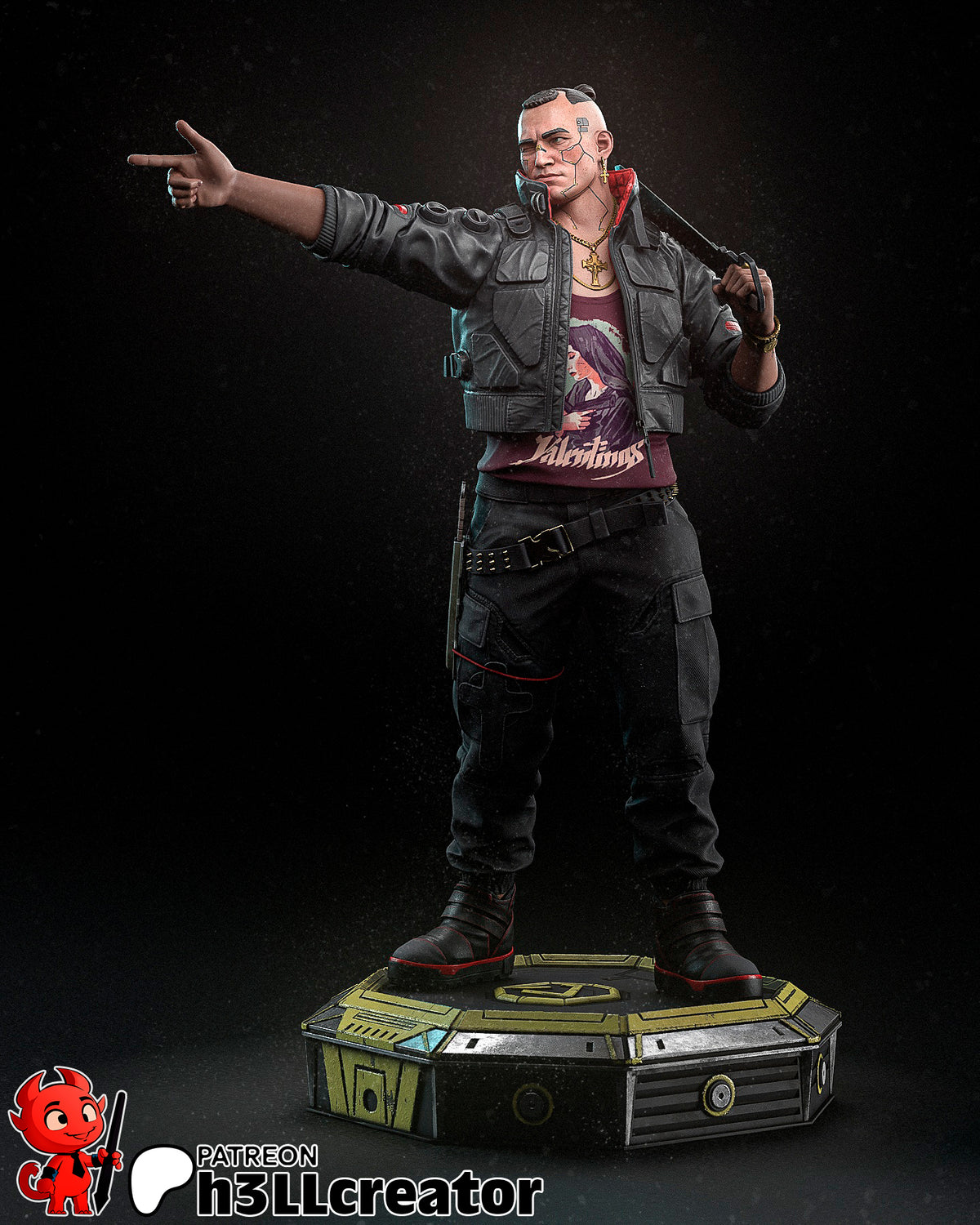 Street Mercenary | Handcrafted Figure