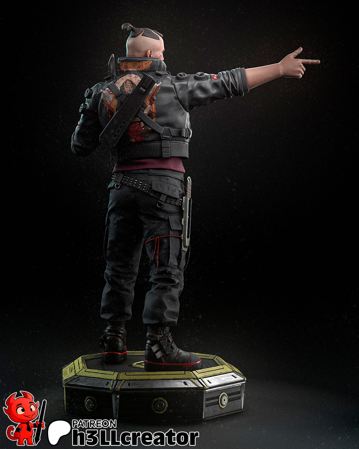 Street Mercenary | Handcrafted Figure