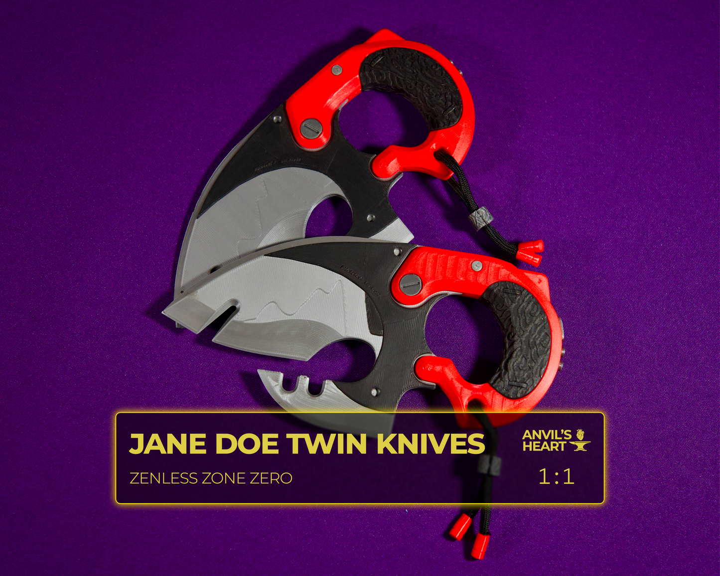 Jane Doe Twin Knives | Zenless Zone Zero | Handcrafted Prop