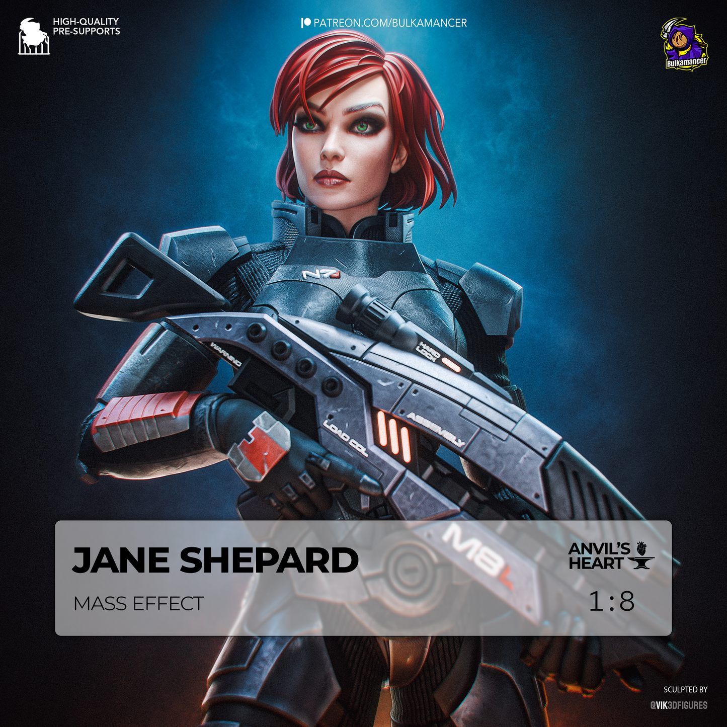 N7 Commander | Handcrafted Figure
