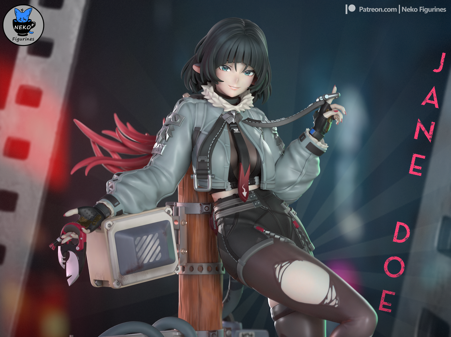 Jane Doe | Zenless Zone Zero| Handcrafted Figure