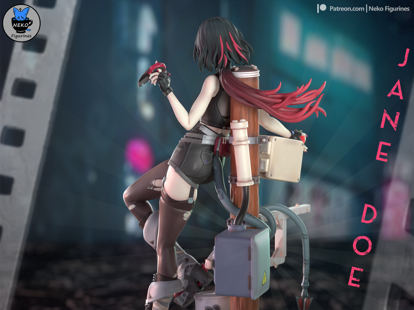 Jane Doe | Zenless Zone Zero| Handcrafted Figure