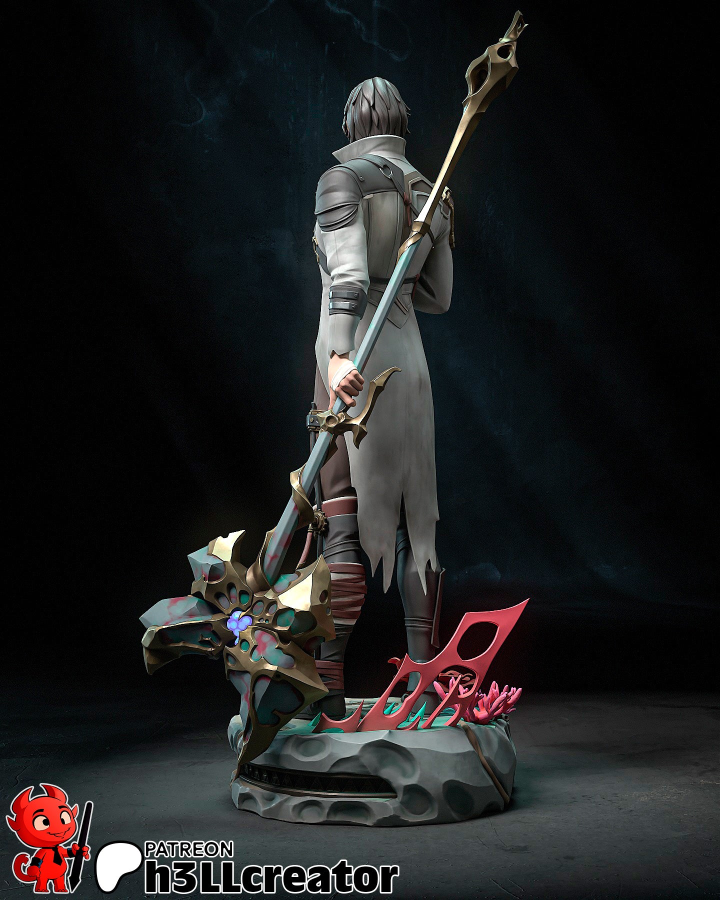 Progressive Hammer | Handcrafted Figure