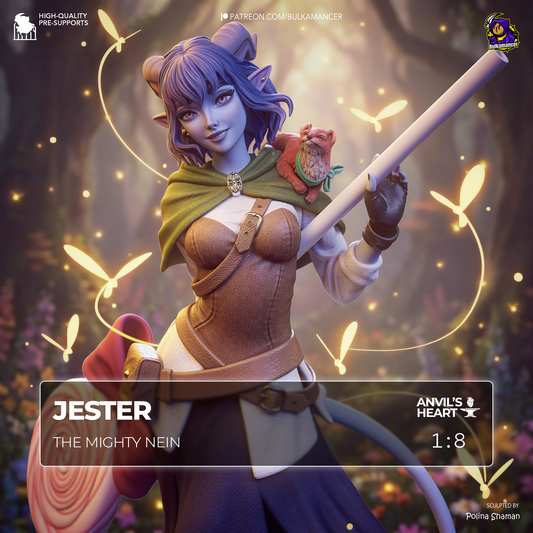 Jester | The Mighty Nein | Handcrafted Figure