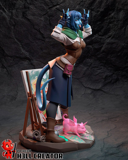 Jester | The Mighty Nein | Handcrafted Figure