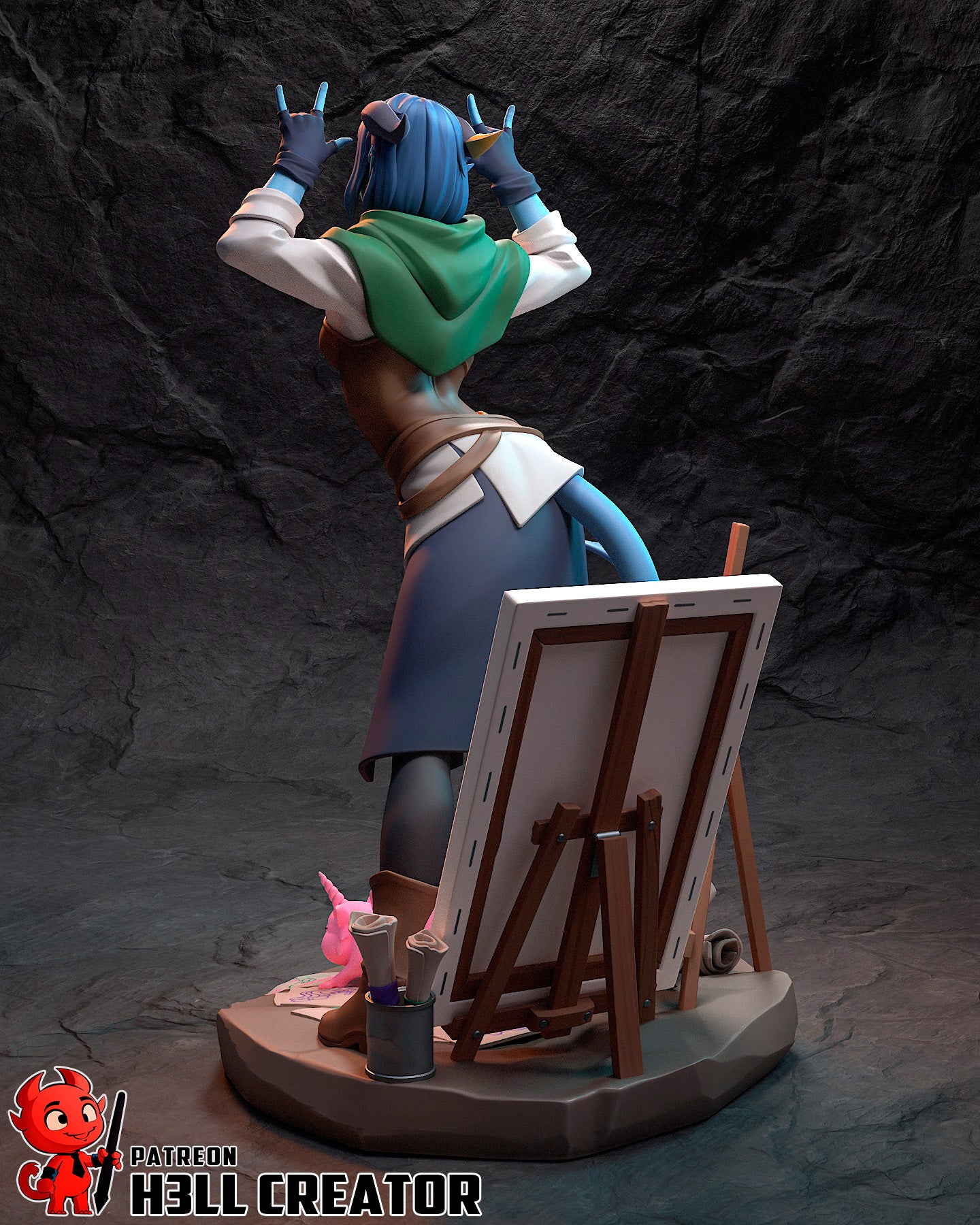 Jester | The Mighty Nein | Handcrafted Figure