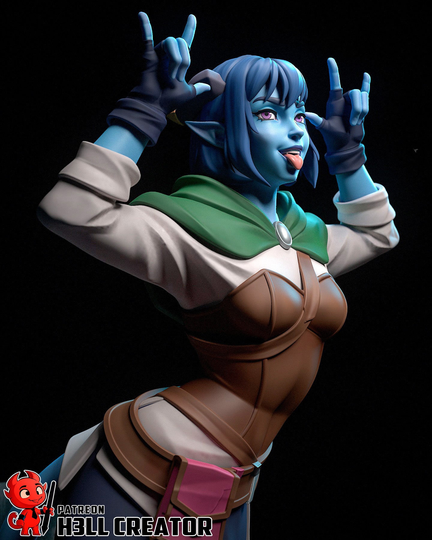 Jester | The Mighty Nein | Handcrafted Figure