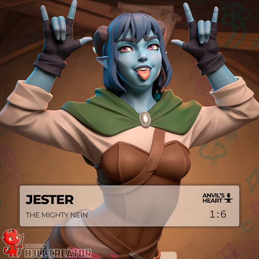 Mischievous Trickster Cleric | Handcrafted Figure