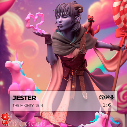 Jester | The Mighty Nein | Handcrafted Figure