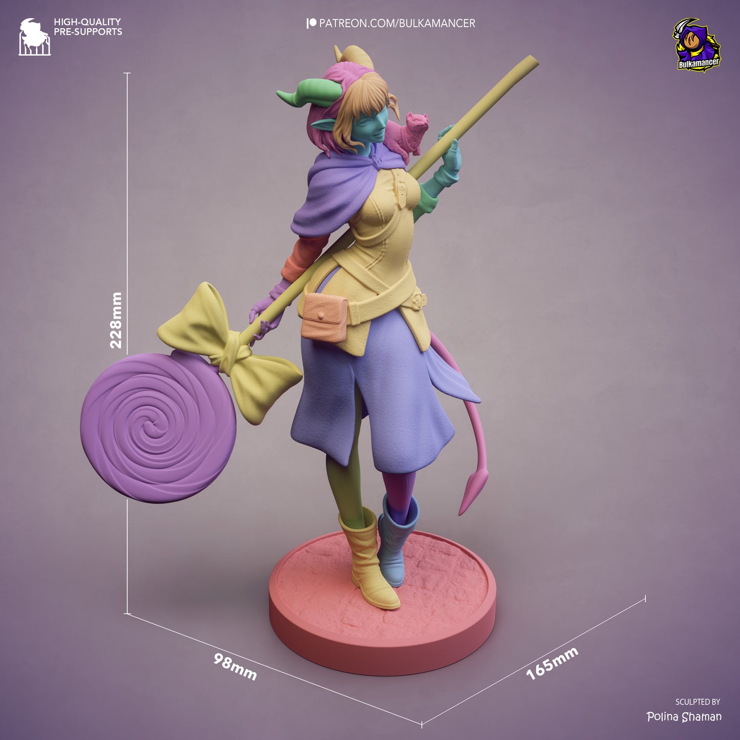Jester | The Mighty Nein | Handcrafted Figure