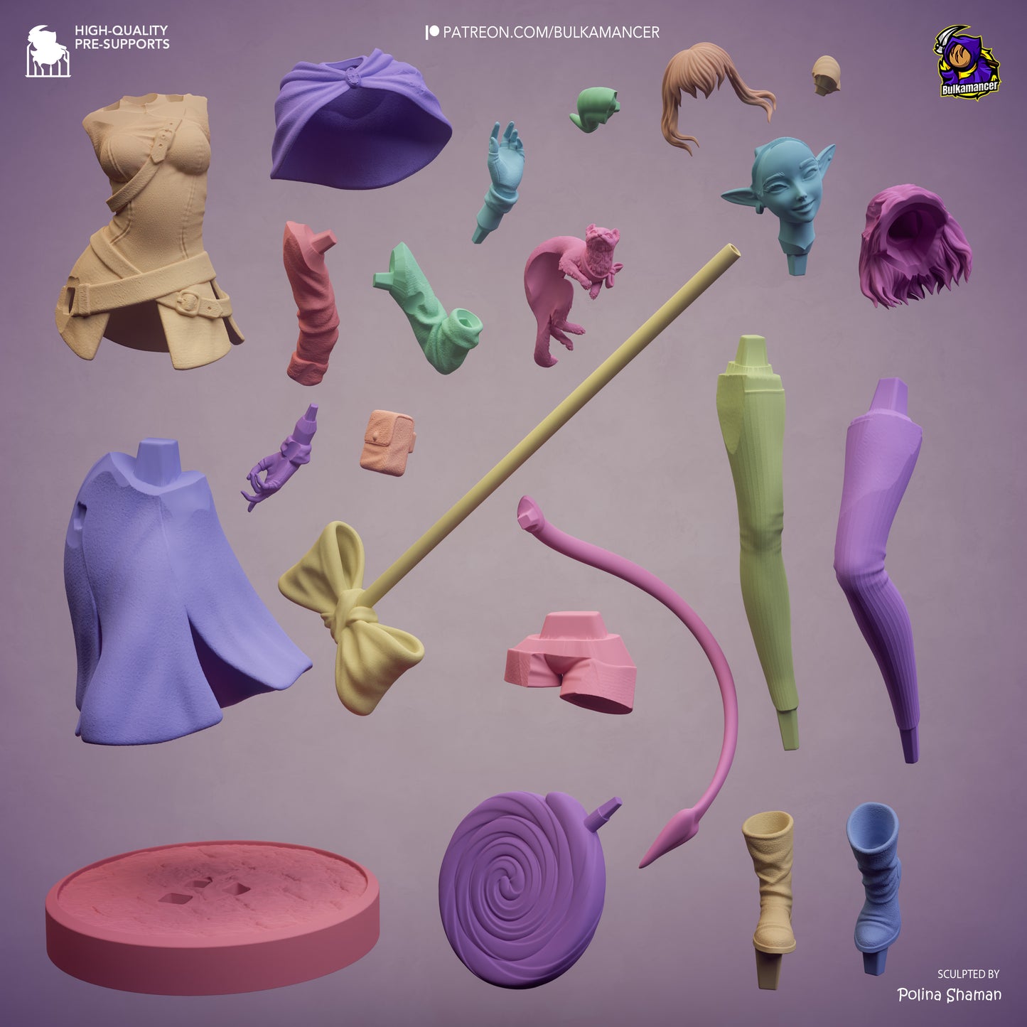 Jester | The Mighty Nein | Handcrafted Figure